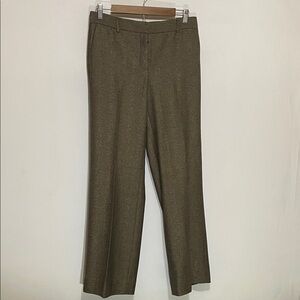 Jones New York Women’s Brown Herringbone Trousers 4